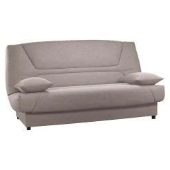 Clic-Clac>Camif Canapé clic-clac tissu matelas 13 cm Garance - Sable