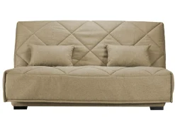 Clic-Clac>Camif Canapé clic-clac tissu matelas Bultex 15 cm Gina - Sable