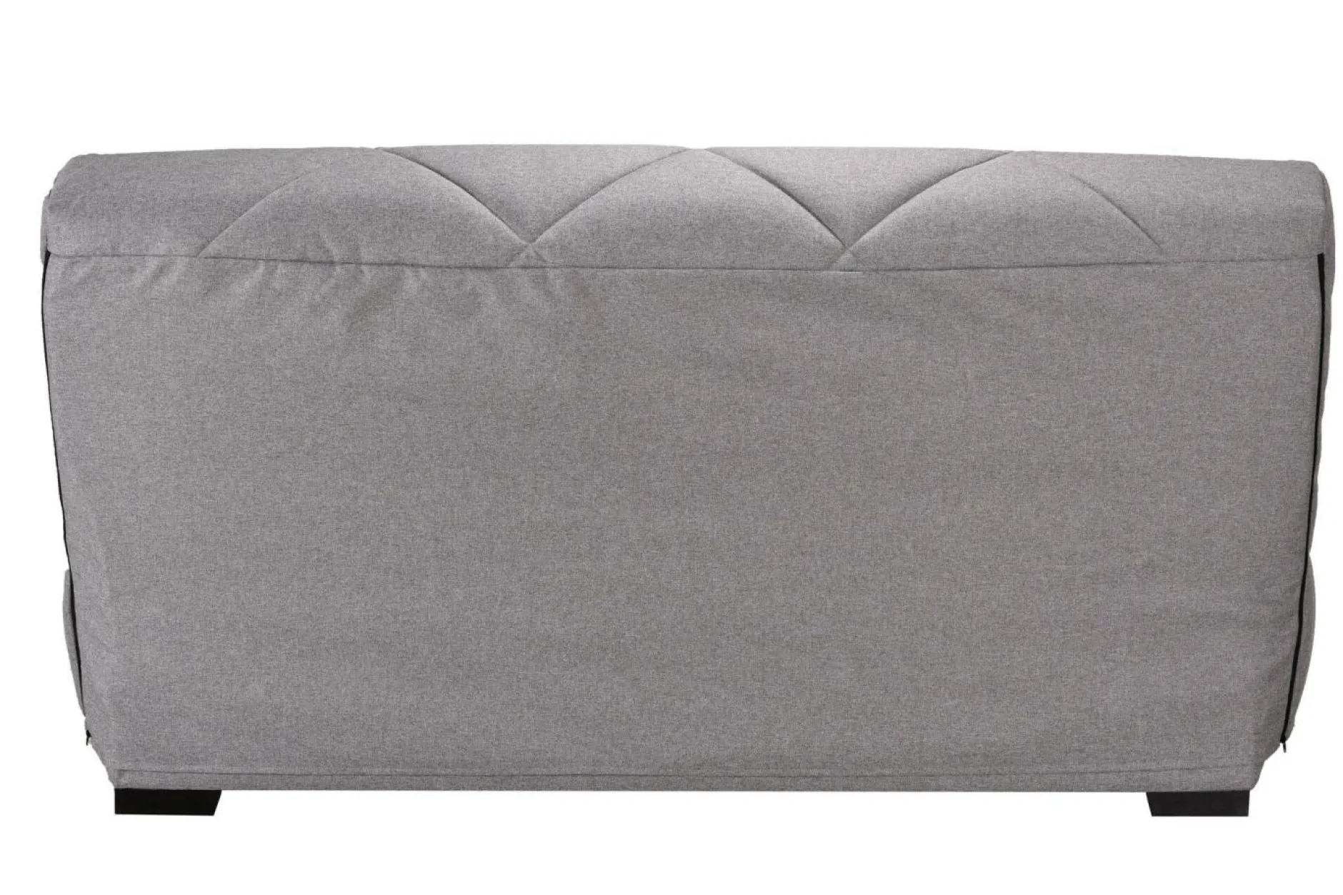 Clic-Clac>Camif Canapé clic-clac tissu matelas Bultex 15 cm Gina - Gris Clair