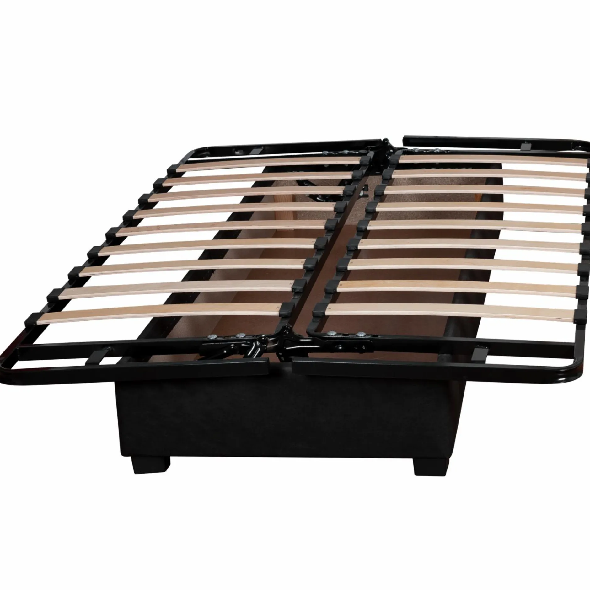 Clic-Clac>Camif Canapé clic-clac velours matelas 15 cm Oriane - - Matelas mousse HR Jaune Mordoré