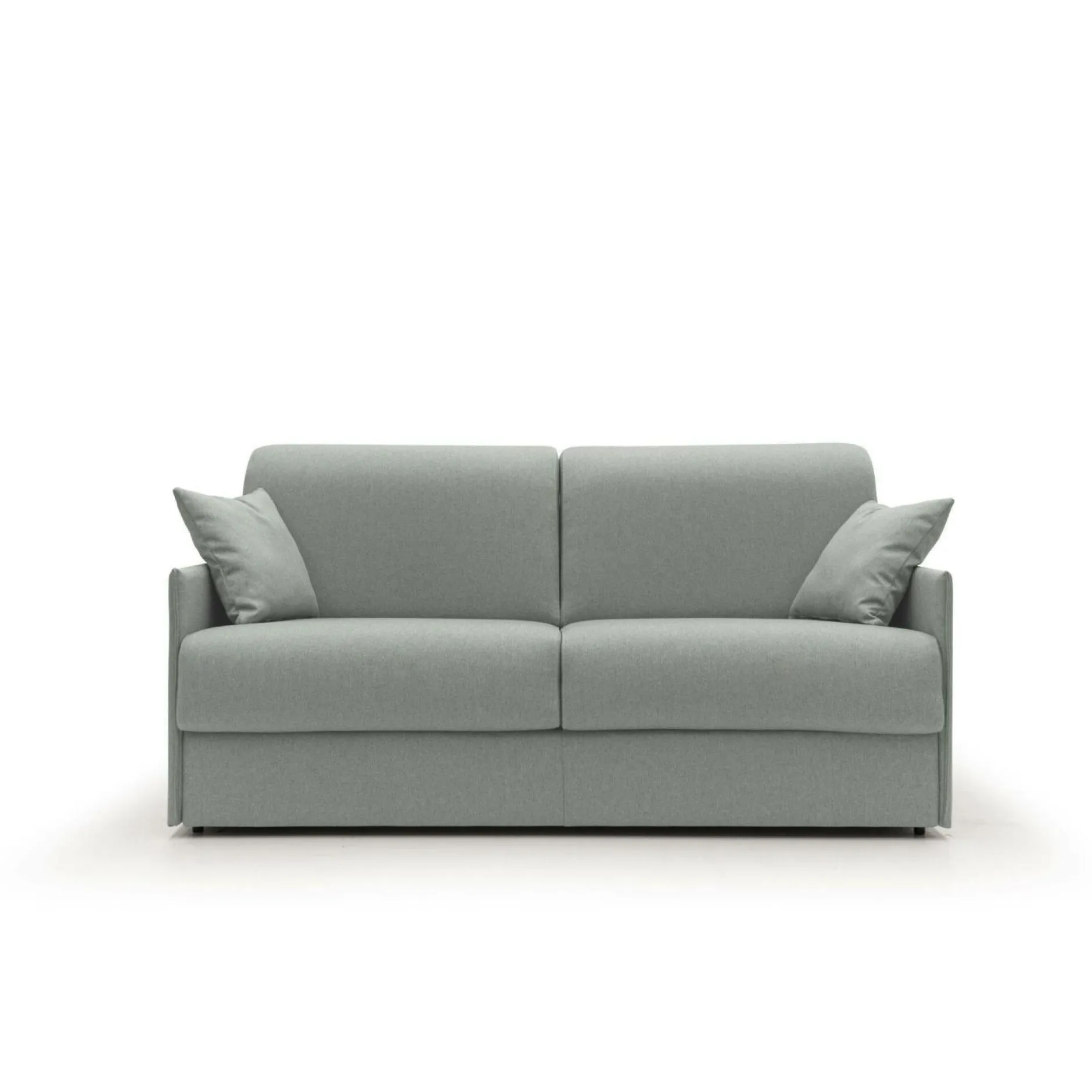 Canapés Droits>Camif Canapé convertible tissu déhoussable Arthur - - Grand 2 places Gris