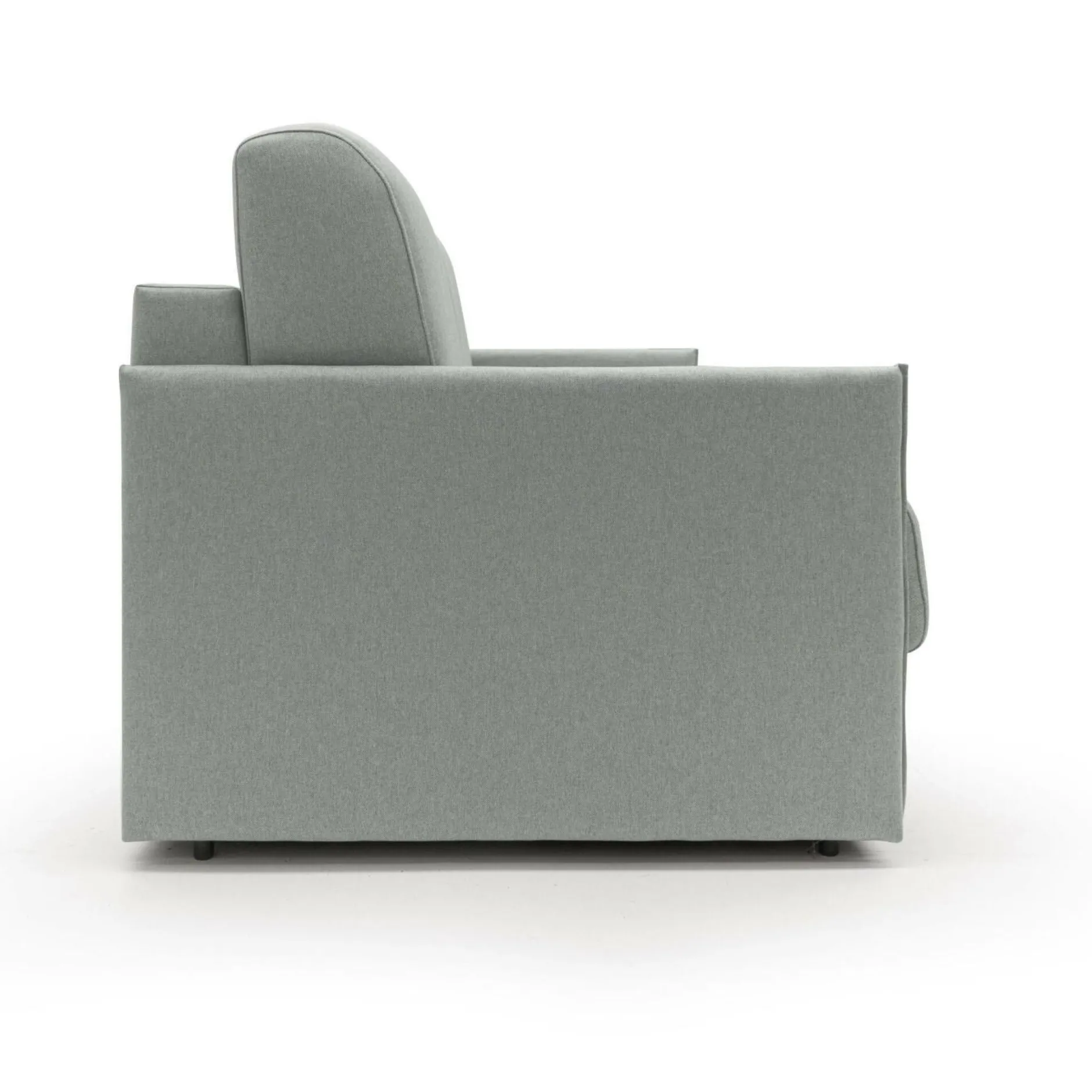 Canapés Droits>Camif Canapé convertible tissu déhoussable Arthur - - Grand 2 places Gris