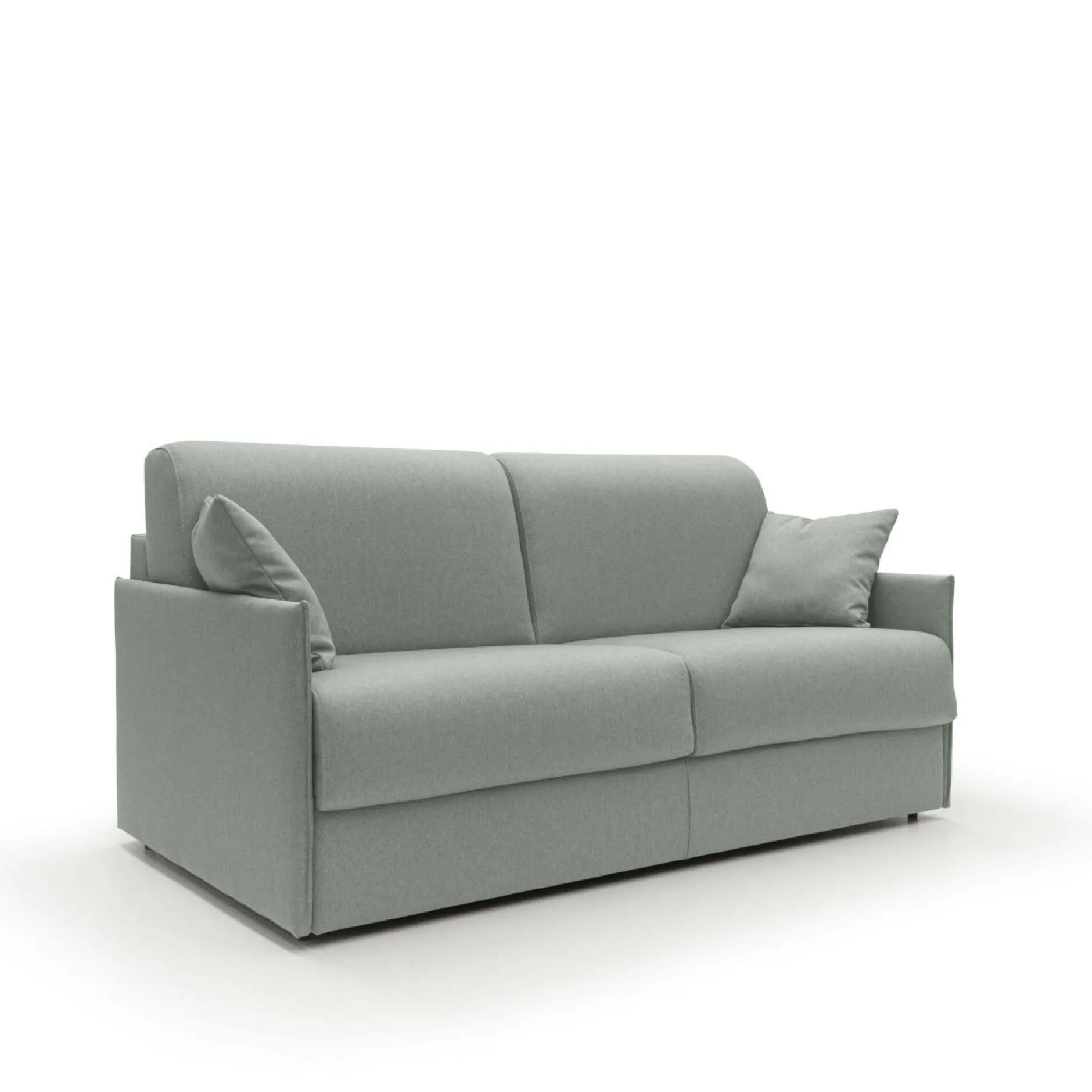 Canapés Droits>Camif Canapé convertible tissu déhoussable Arthur - - Grand 3 places Gris