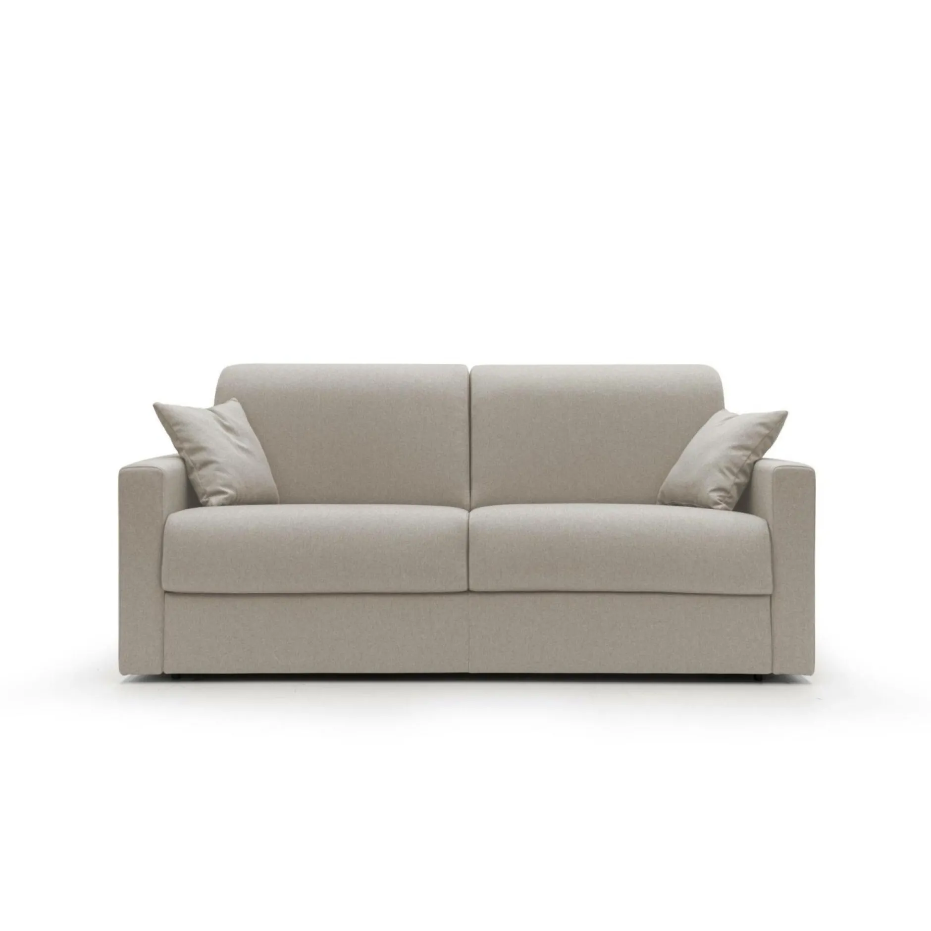 Canapés Droits>Camif Canapé convertible tissu déhoussable Aubin - - Grand 2 places Lin