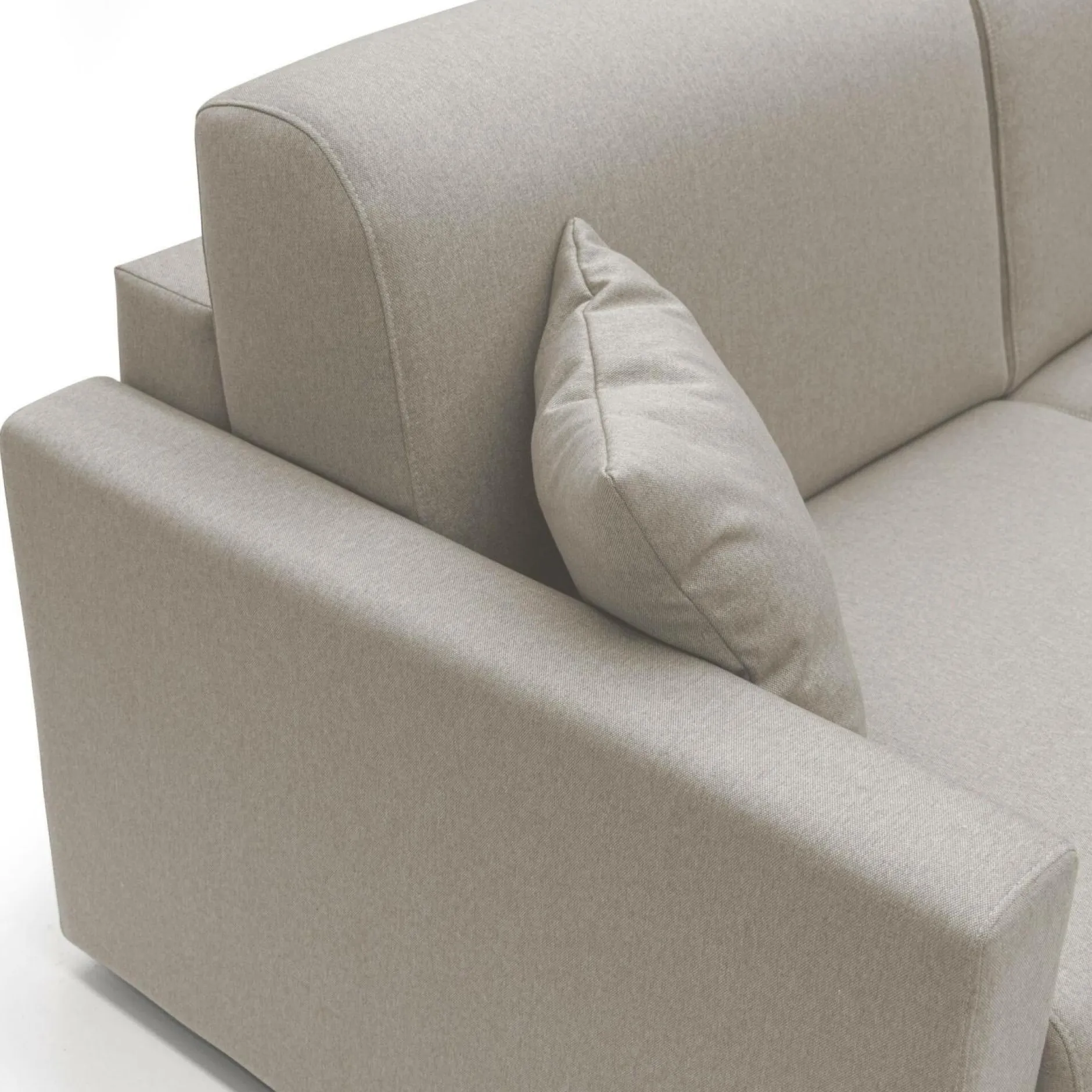 Canapés Droits>Camif Canapé convertible tissu déhoussable Aubin - - Grand 2 places Lin