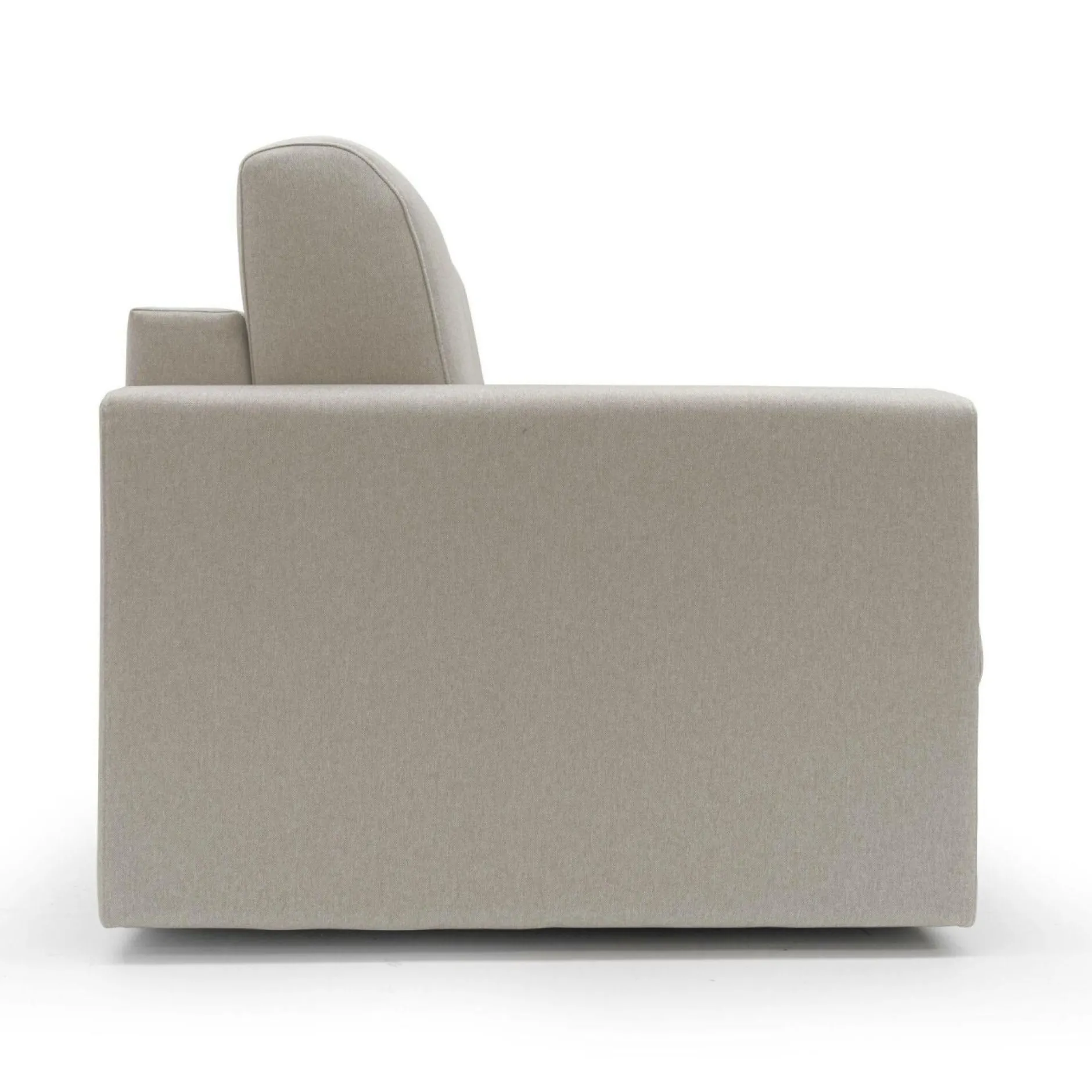 Canapés Droits>Camif Canapé convertible tissu déhoussable Aubin - - Grand 2 places Lin