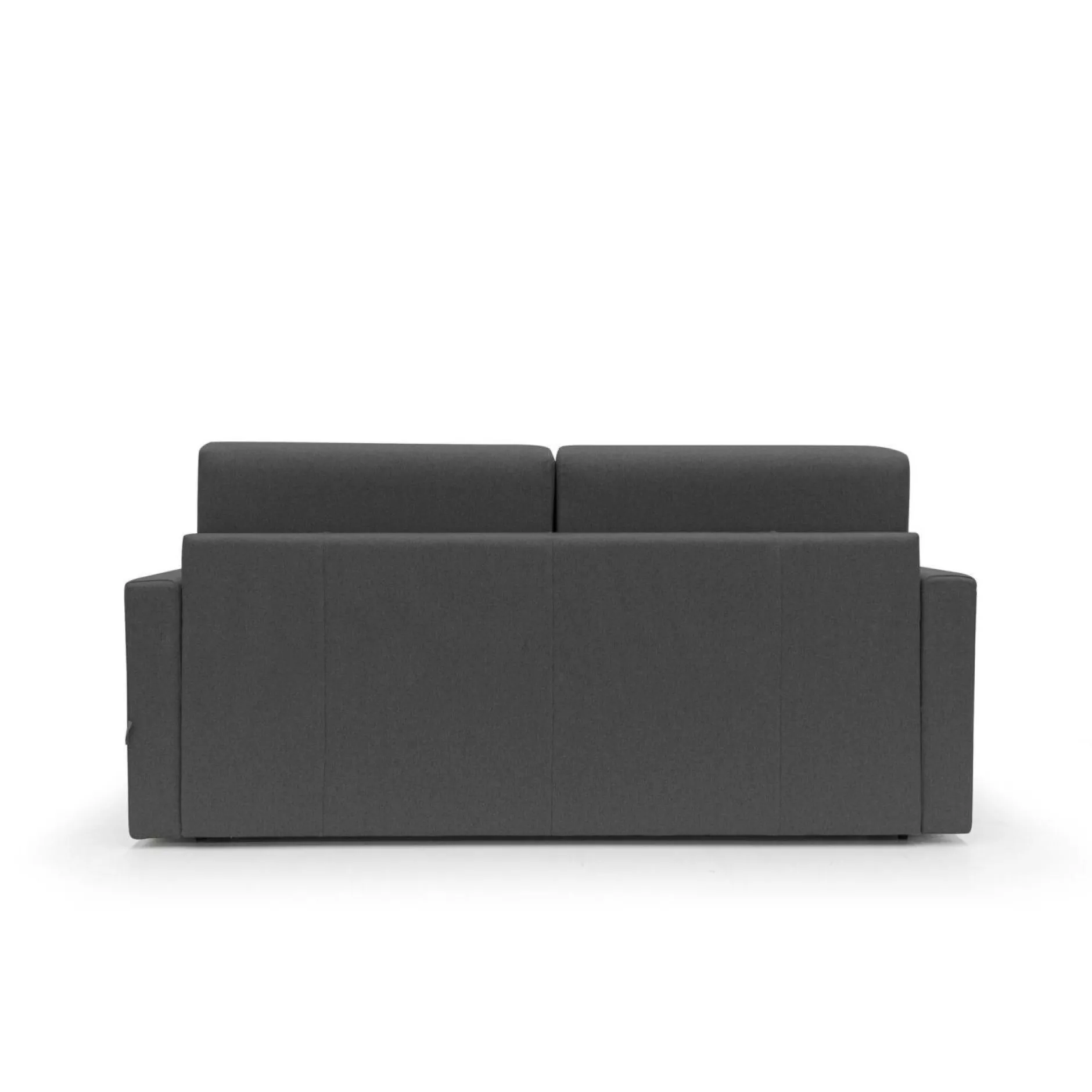 Canapés Droits>Camif Canapé convertible tissu déhoussable Aubin - - Grand 2 places Anthracite