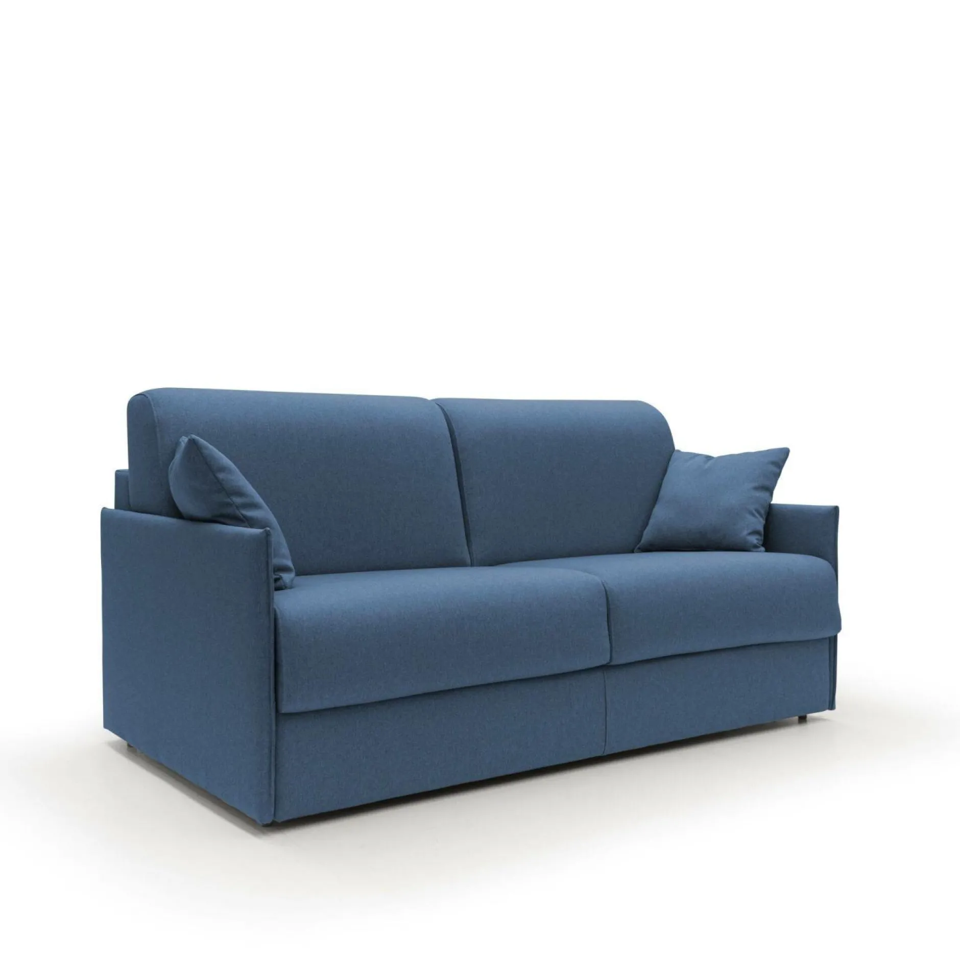Canapés Droits>Camif Canapé convertible tissu déhoussable Arthur - - 3 places Bleu