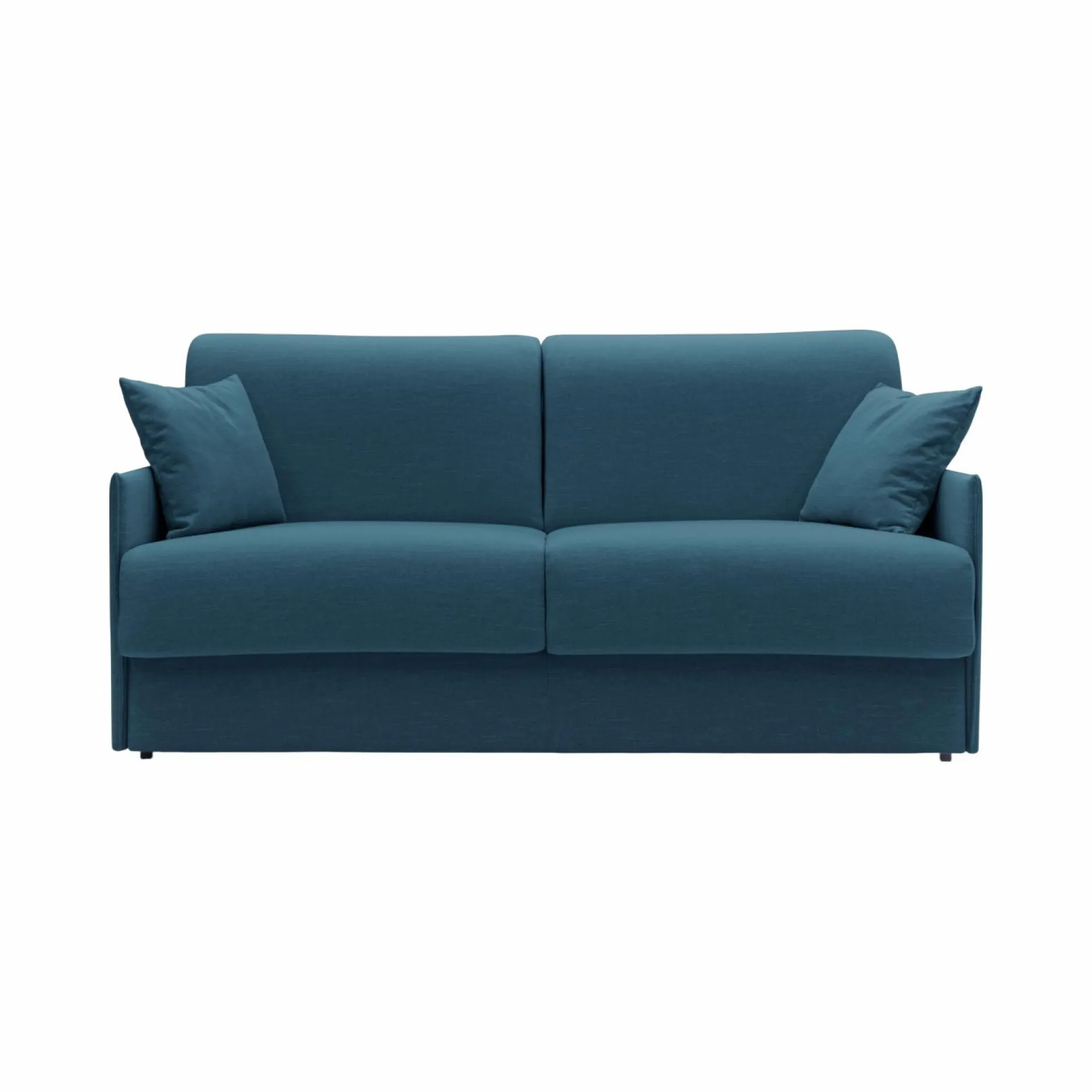 Canapés Droits>Camif Canapé convertible tissu déhoussable Arthur - - 3 places Bleu