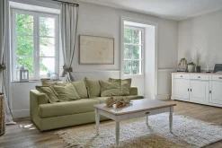 Canapés Droits>Camif Canapé conible tissu Pacha - Vert