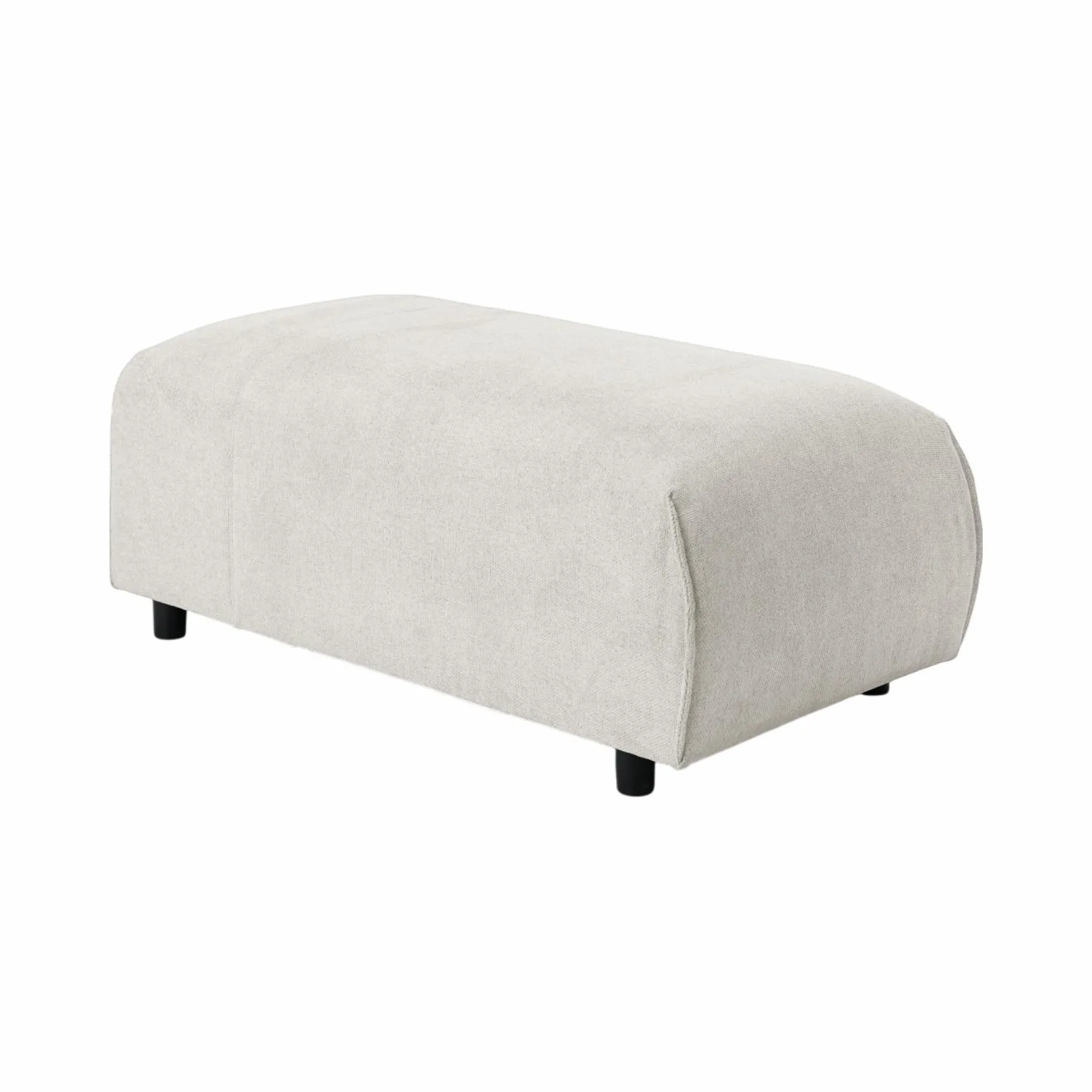 Canapés Modulables>Camif Canapé panoramique tissu Solal - - Méridienne droite Beige
