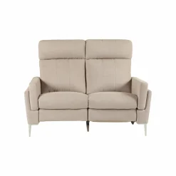 Canapés Relax>Camif Canapé relax électrique tissu Boston - - 2 places - relax à droite Naturel