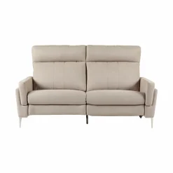 Canapés Relax>Camif Canapé relax électrique tissu Boston - - 3 places - relax à droite Naturel