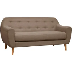 Canapés Fixes>Camif Canapé tissu Agathe - - 2 places Grège