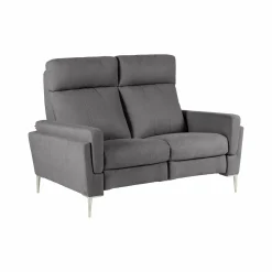Canapés Fixes>Camif Canapé tissu Boston - - 2 places Ardoise