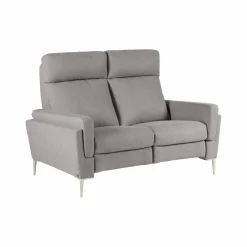 Canapés Fixes>Camif Canapé tissu Boston - - 2 places Gris Clair
