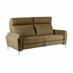 Canapés Fixes>Camif Canapé tissu Boston - - 3 places Kaki