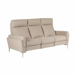 Canapés Fixes>Camif Canapé tissu Boston - - Grand 3 places Naturel