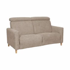 Canapés Fixes>Camif Canapé tissu Chambord - - Grand 2 places Beige