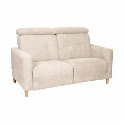 Canapés Fixes>Camif Canapé tissu Chambord - - 2 places Ivoire