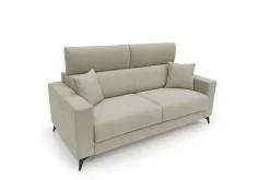 Canapés Droits|Canapés Fixes>Camif Canapé tissu déhoussable Alden - - Grand 3 places Lin