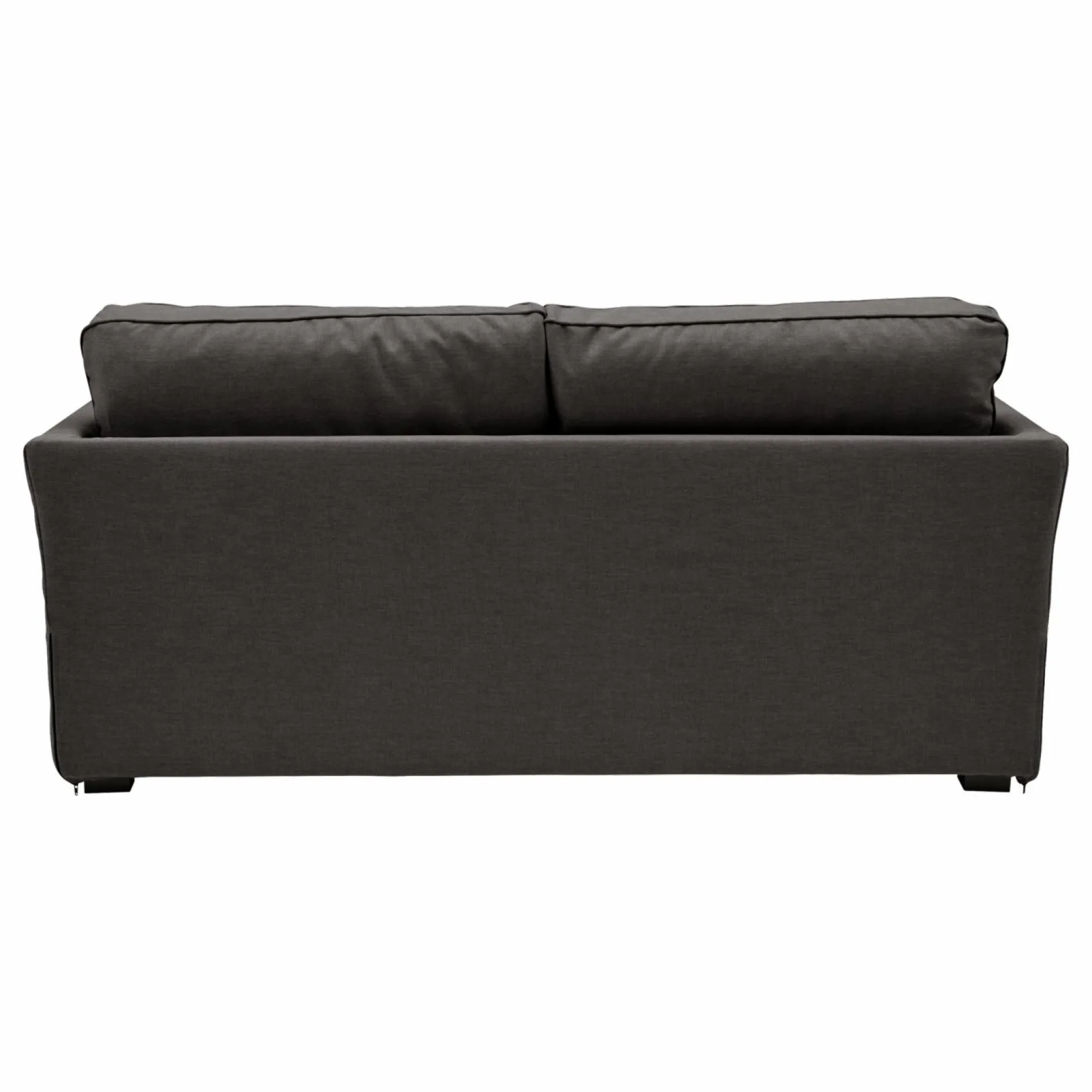 Canapés Droits|Canapés Fixes>Camif Canapé tissu déhoussable Marbella - - 2 places Gris Anthracite