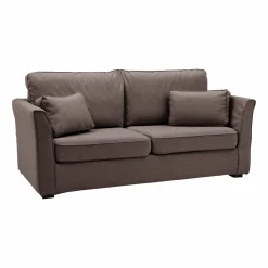 Canapés Droits|Canapés Fixes>Camif Canapé tissu déhoussable Marbella - - 2 places Taupe