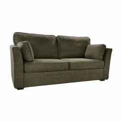 Canapés Droits|Canapés Fixes>Camif Canapé tissu déhoussable Marbella - - 3 places Vert Forêt