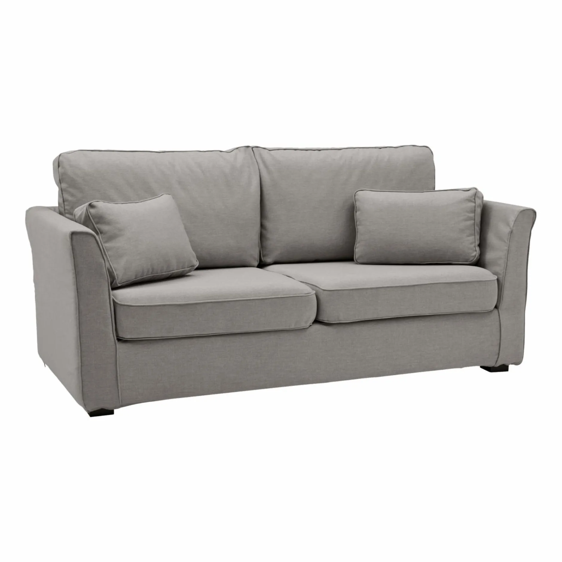 Canapés Droits|Canapés Fixes>Camif Canapé tissu déhoussable Marbella - - 3 places Gris