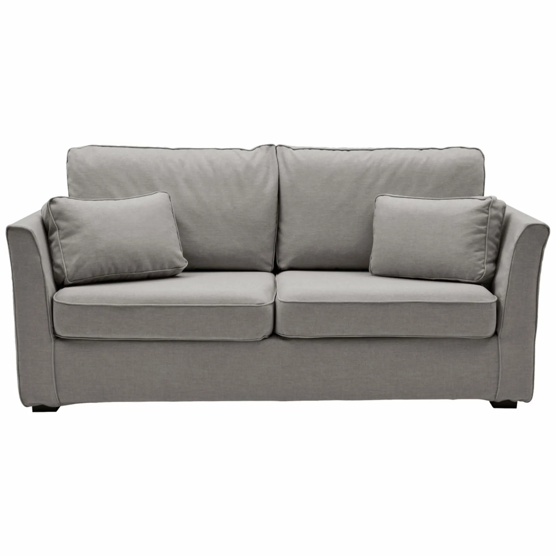 Canapés Droits|Canapés Fixes>Camif Canapé tissu déhoussable Marbella - - 3 places Gris