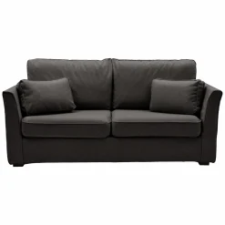 Canapés Droits|Canapés Fixes>Camif Canapé tissu déhoussable Marbella - - 3 places Gris Anthracite