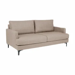 Canapés Fixes>Camif Canapé tissu déhoussable Merlin - - 2 places Beige