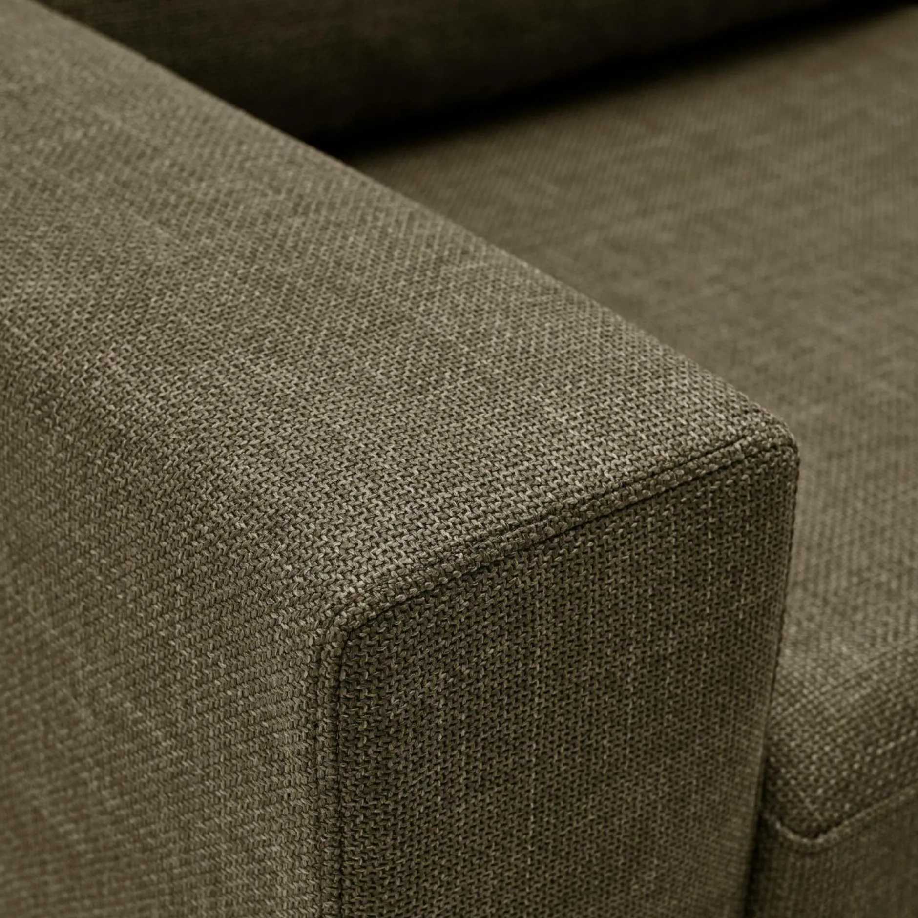 Canapés Fixes>Camif Canapé tissu déhoussable Morgan - - 3 places Vert Forêt