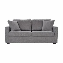 Canapés Fixes>Camif Canapé tissu déhoussable Oslo - - 2 places Pierre