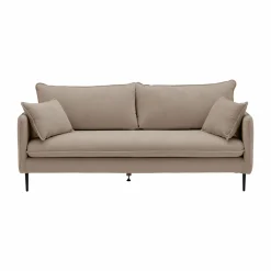 Canapés Droits|Canapés Fixes>Camif Canapé tissu Oden - - 2 places Beige