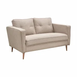 Canapés Fixes>Camif Canapé tissu Ondine - - 2 places Crème