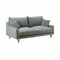 Canapés Fixes>Camif Canapé tissu Orso - - 2 places Vert d'Eau