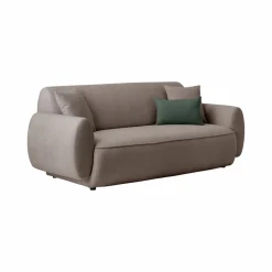 Canapés Fixes>Camif Canapé tissu Orus - - 3 places Taupe