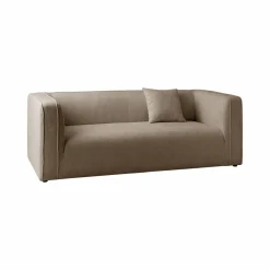 Canapés Fixes>Camif Canapé tissu Pacôme - Taupe