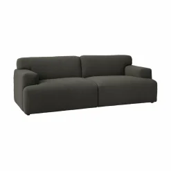 Canapés Droits|Canapés Fixes>Camif Canapé tissu Pavel - Vert Foncé