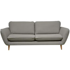 Canapés Fixes>Camif Canapé tissu Persson - - 3 places Gris Clair