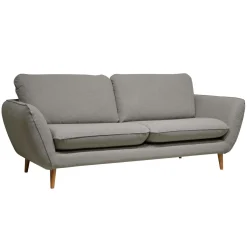 Canapés Fixes>Camif Canapé tissu Persson - - 2 places Gris Clair