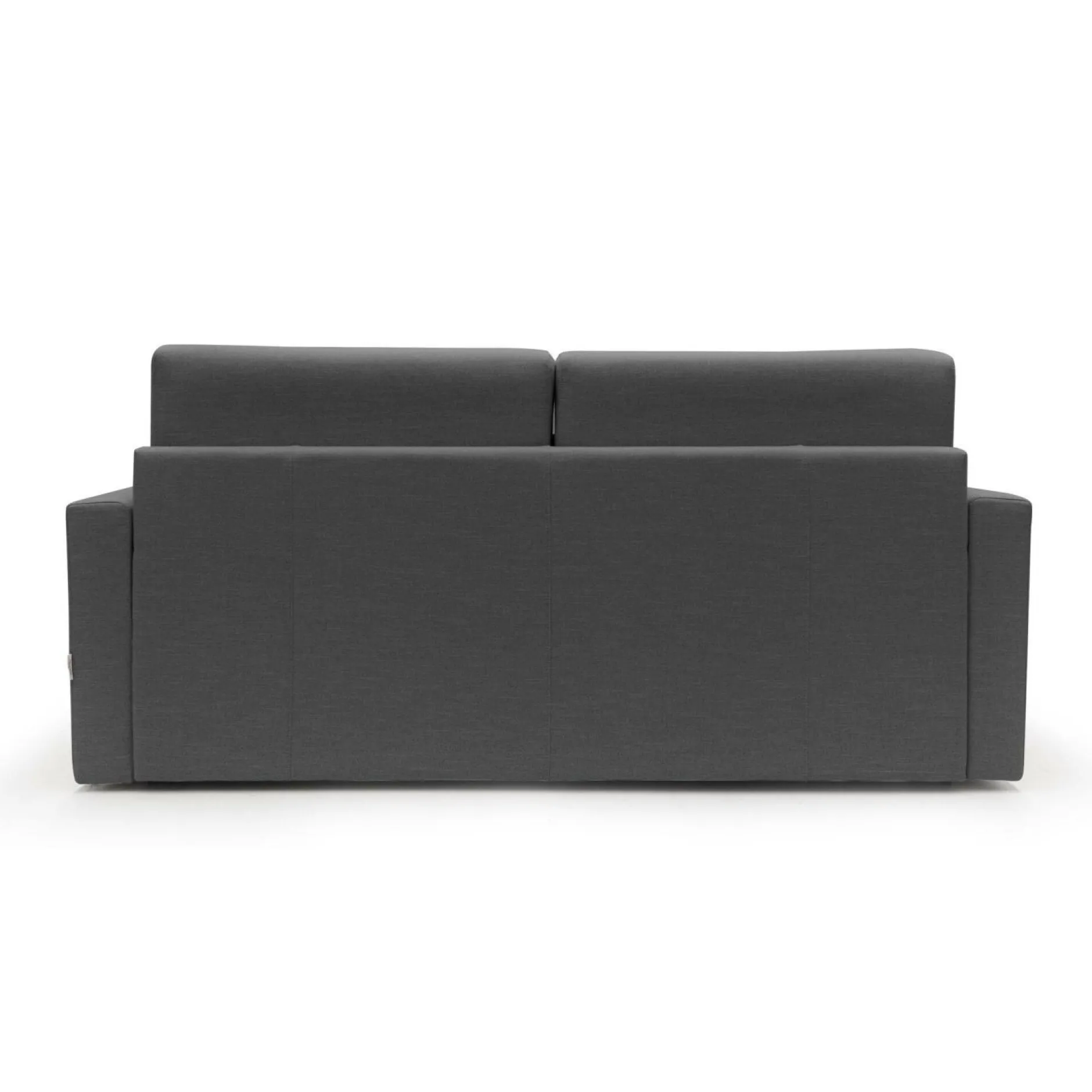 Canapés Fixes>Camif Canapé tissu recyclé déhoussable Aubin - - Grand 3 places Anthracite