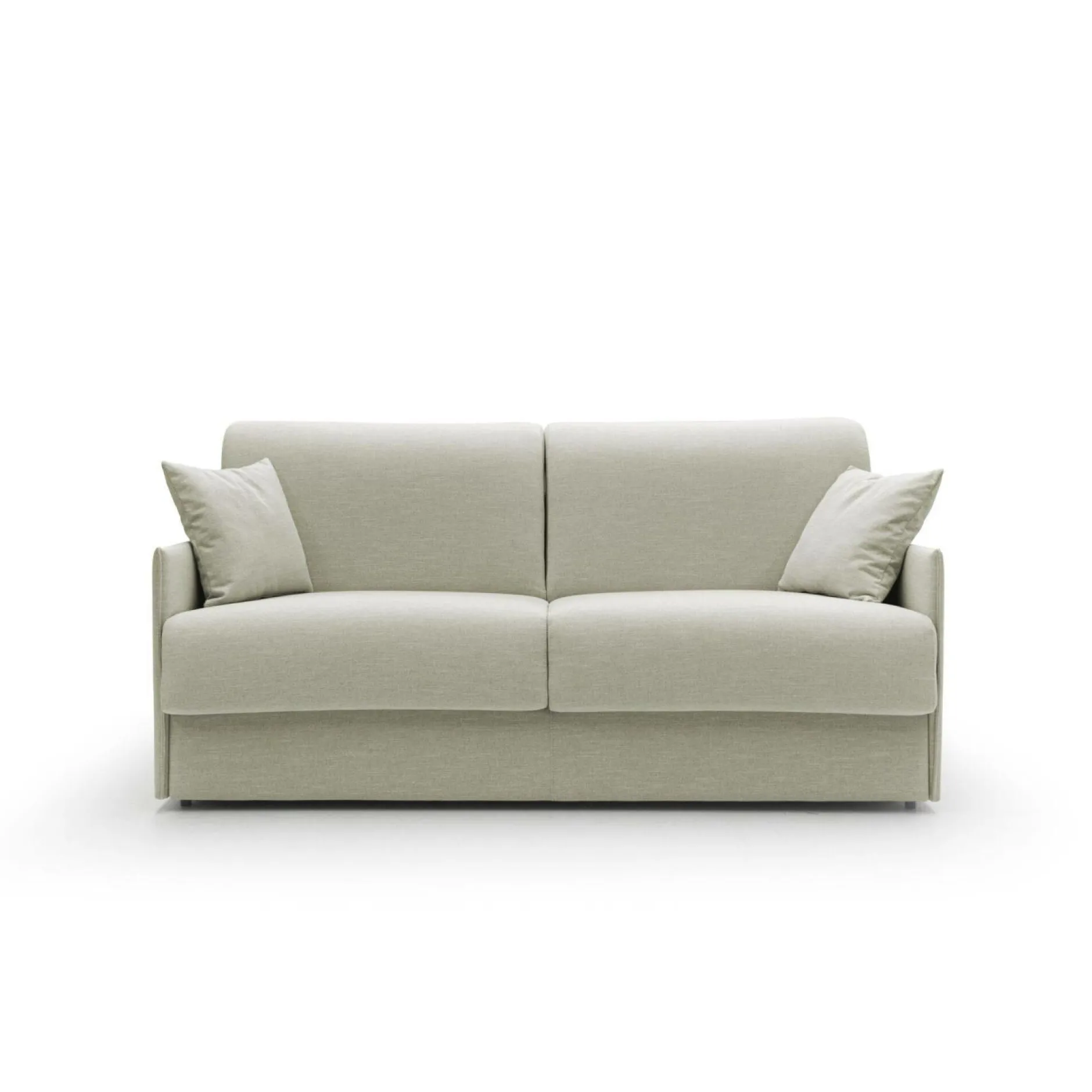 Canapés Fixes>Camif Canapé tissu recyclé déhoussable Arthur - - Grand 2 places Lin