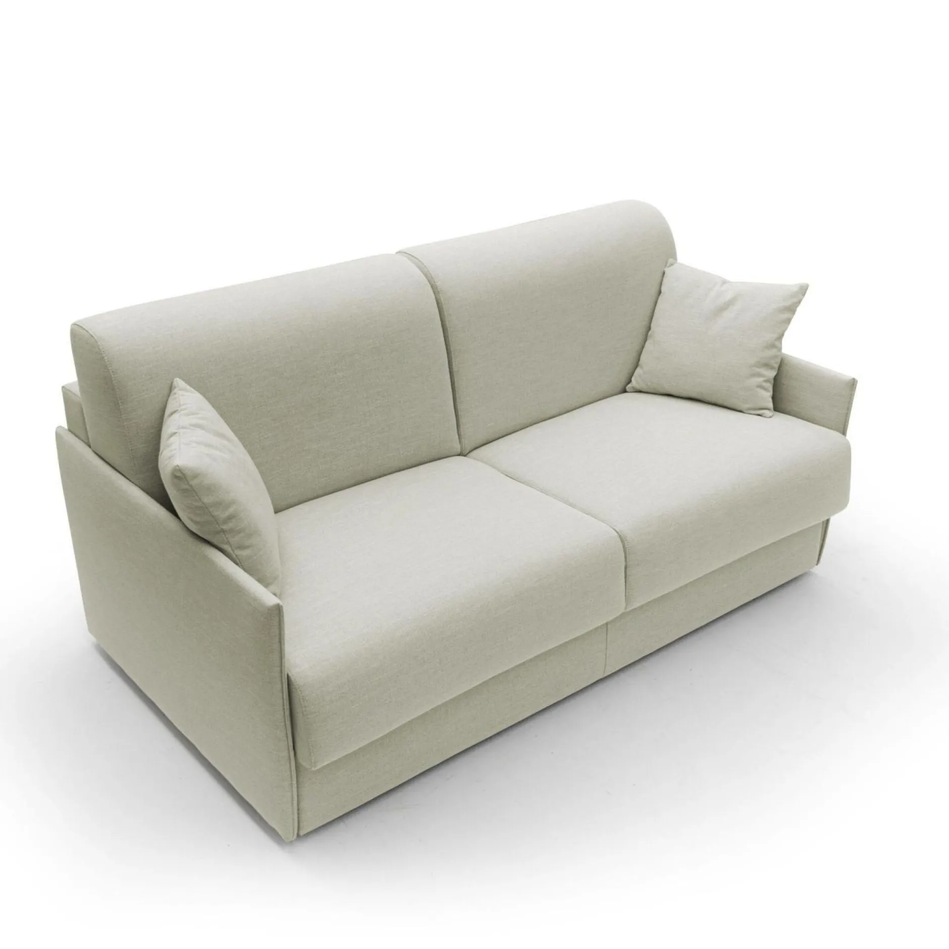 Canapés Fixes>Camif Canapé tissu recyclé déhoussable Arthur - - Grand 2 places Lin
