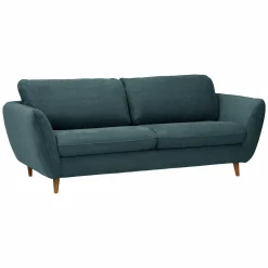 Canapés Droits|Canapés Fixes>Camif Canapé tissu structuré Persson - - 2 places Océan