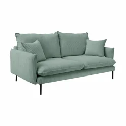 Canapés Fixes>Camif Canapé velours côtelé Oréa - - 3 places Bleu