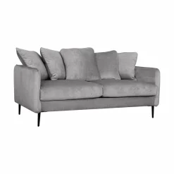 Canapés Fixes>Camif Canapé velours Olympe - - 3 places Gris