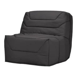 Bz>Camif Chauffeuse BZ tissu matelas 12 cm Gavroche - Anthracite