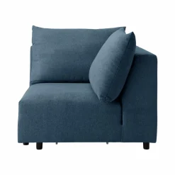 Canapés Modulables>Camif Chauffeuse d'angle pour canapé modulable Solal - Bleu